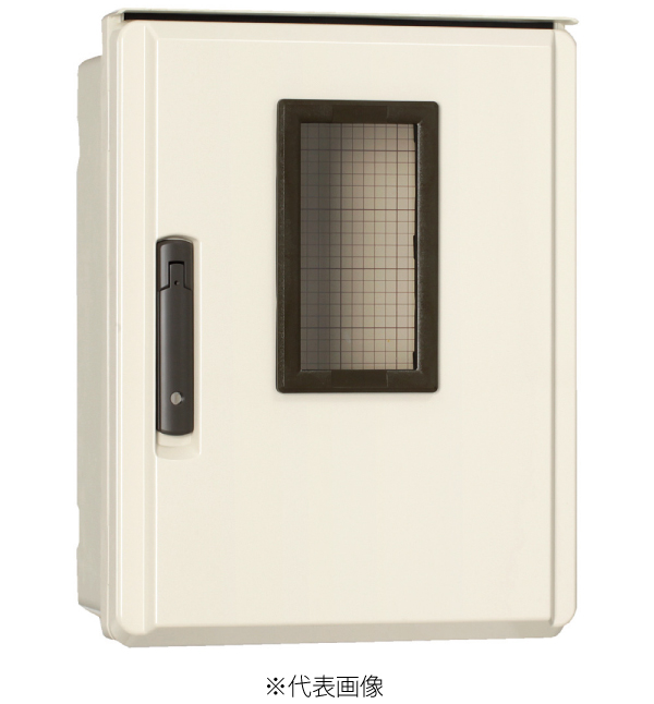 日東工業 FBA-12M FRP樹脂製引込計器盤ボックス 寸法mm ヨコ400タテ500フカサ200 取付スペース〔WHM 単(三)相 3線式 120A〕×1