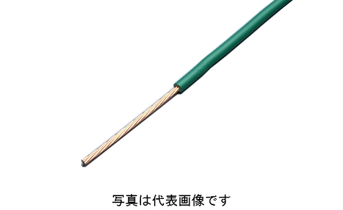 フジクラダイヤケーブル IV5.5SQ G IV電線 600Vビニル絶縁電線 より線 緑 切売 10m以上1m単位
