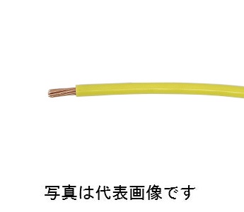 フジクラダイヤケーブル IV8SQ Y IV電線 600Vビニル絶縁電線 より線 黄 切売 10m以上1m単位