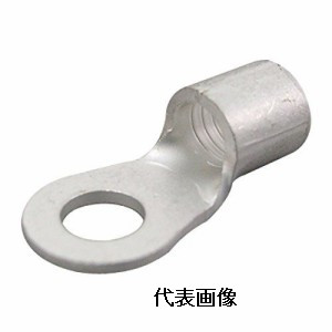 ニチフ R38-10S 裸圧着端子 R形 銅線用 1個