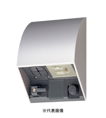 パナソニック WK4604S スマート接地防水コンセント 入線機能付 抜け止め式・アースターミナル付 露出・埋込両用 ホワイトシルバー