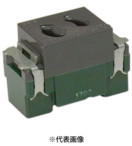パナソニック WN1061H 埋込抜け止め抜け止めシングルコンセント シングル 15A 125V AC 色 グレー